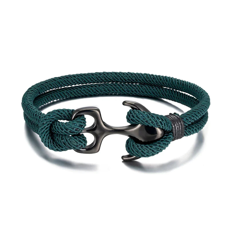 Dubbeltrådigt Nautical Paracord Rope Armband