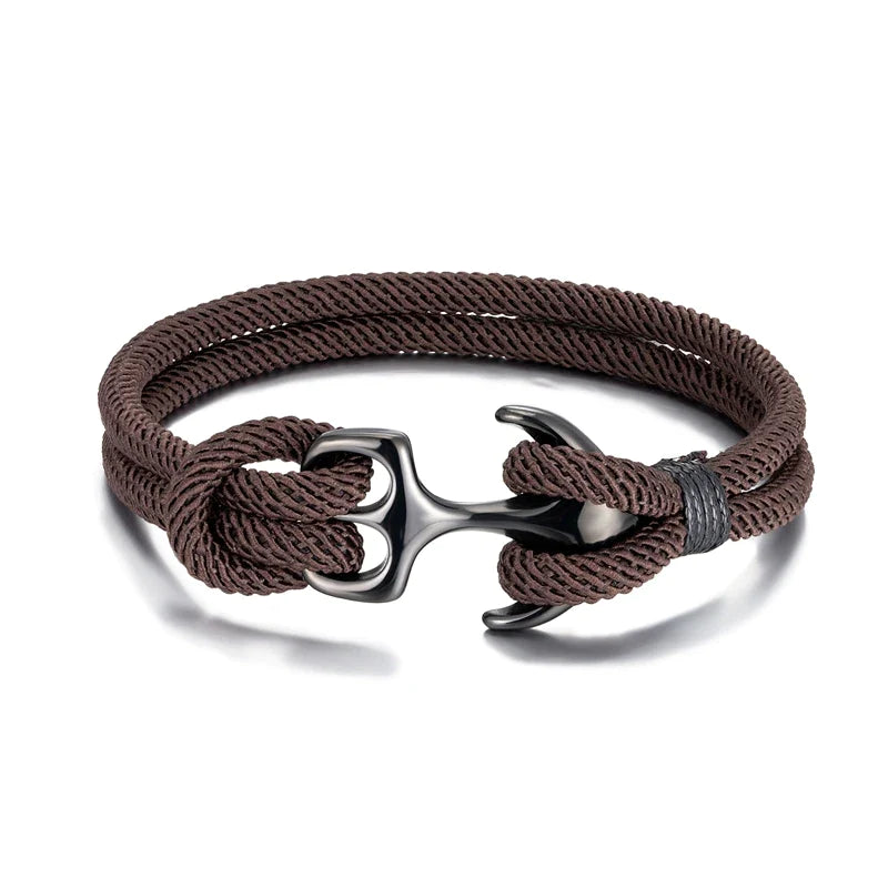 Dubbeltrådigt Nautical Paracord Rope Armband