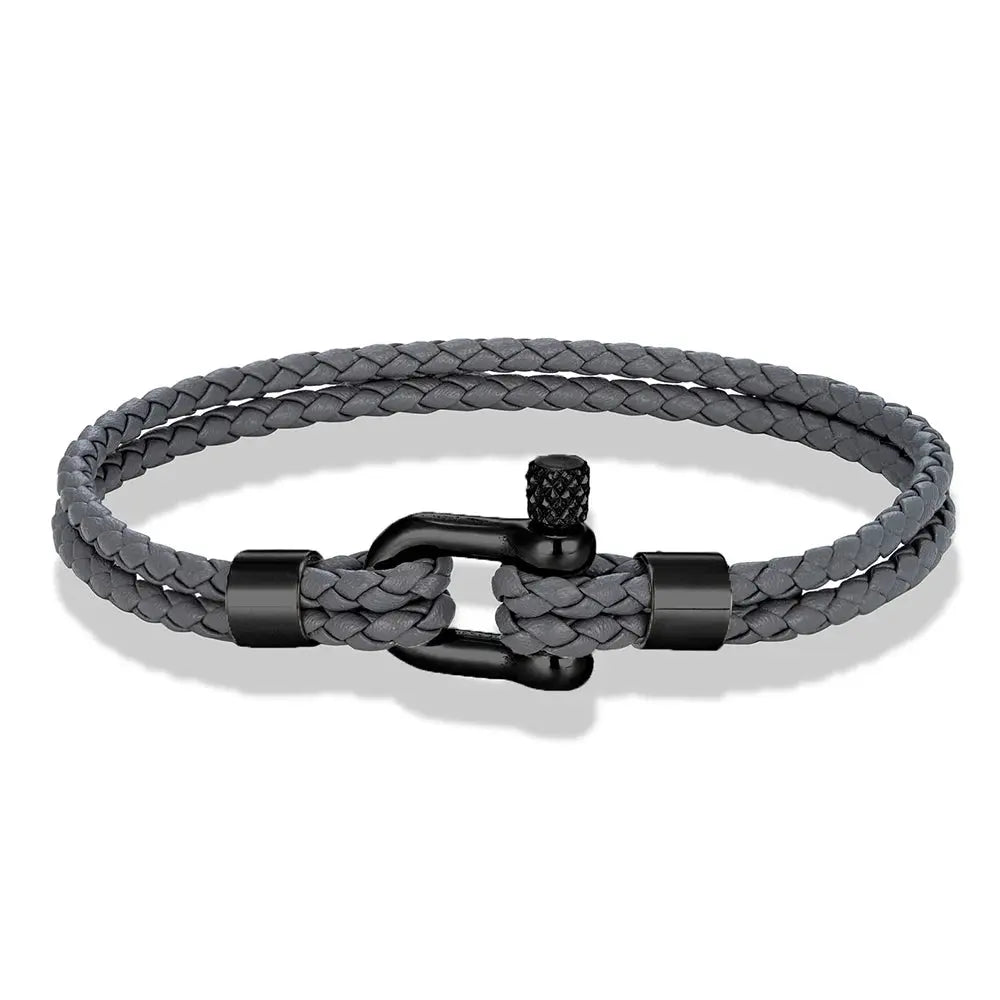 Black Stainless Steel Shackle GIORGIO MARENO