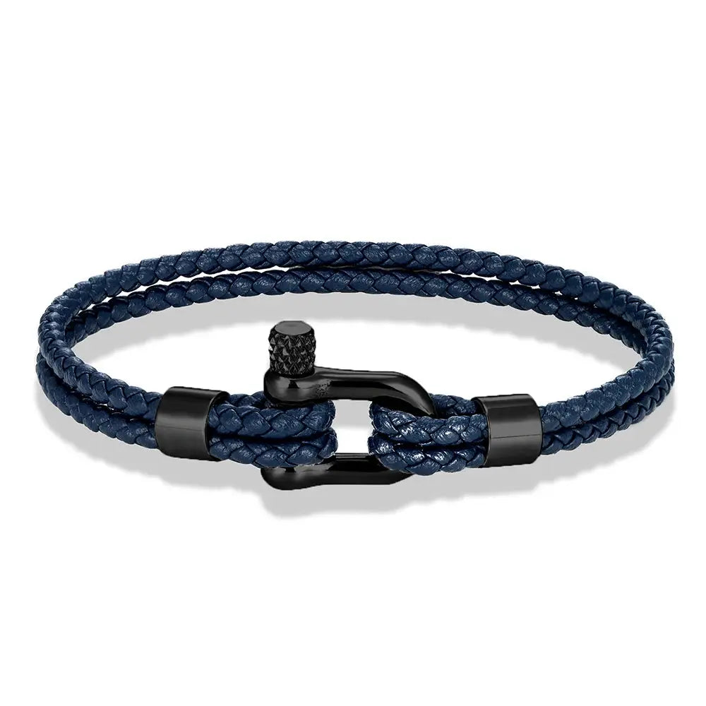 Black Stainless Steel Shackle GIORGIO MARENO