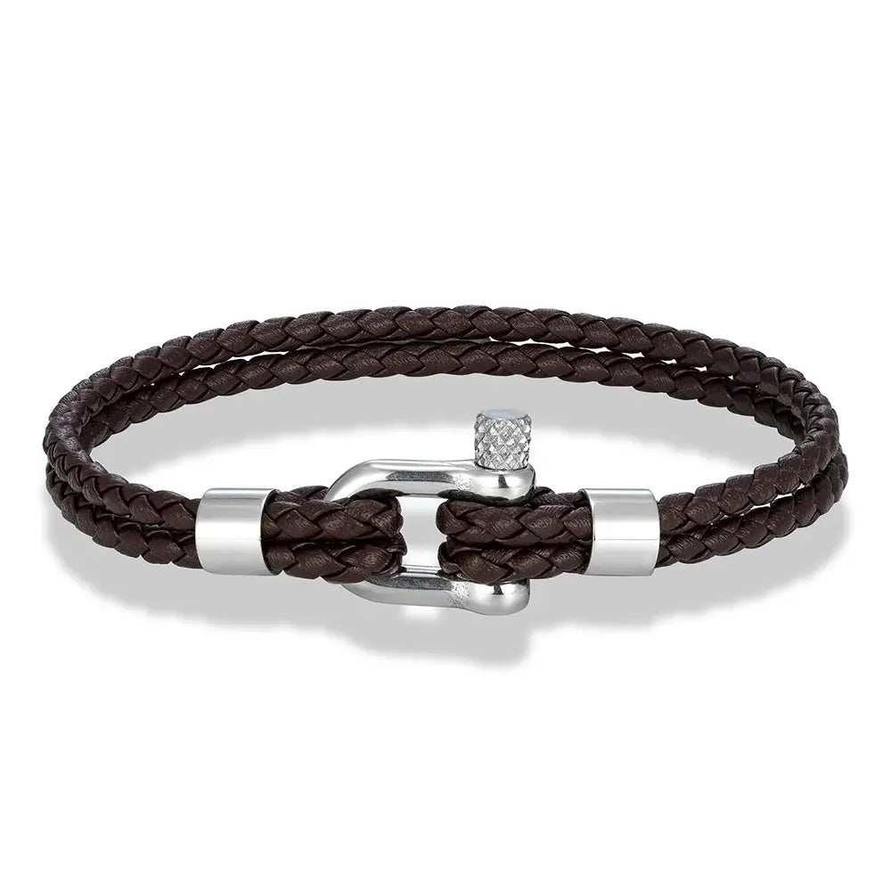 Black Stainless Steel Shackle GIORGIO MARENO