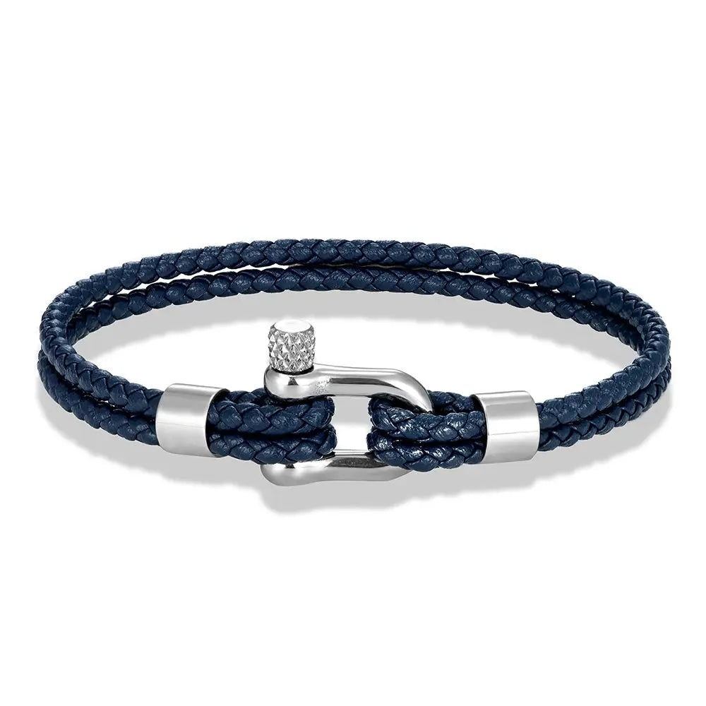 Black Stainless Steel Shackle GIORGIO MARENO