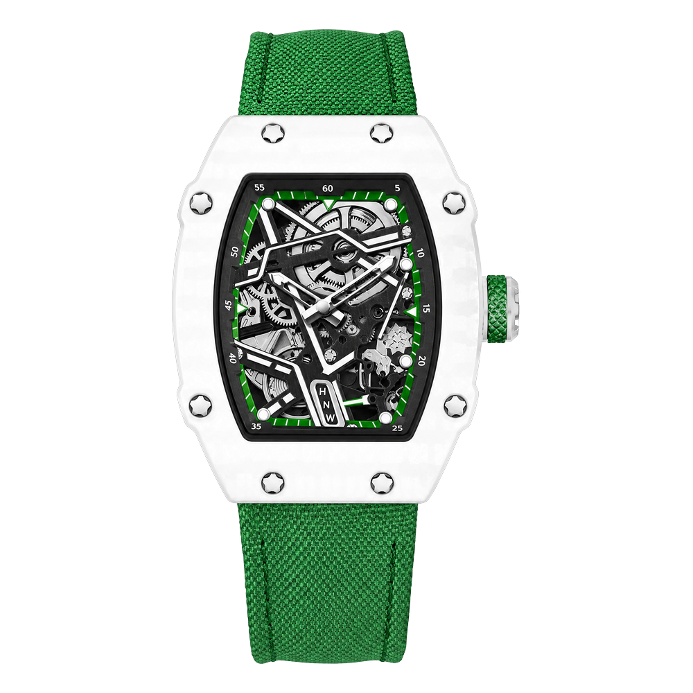 V White Green