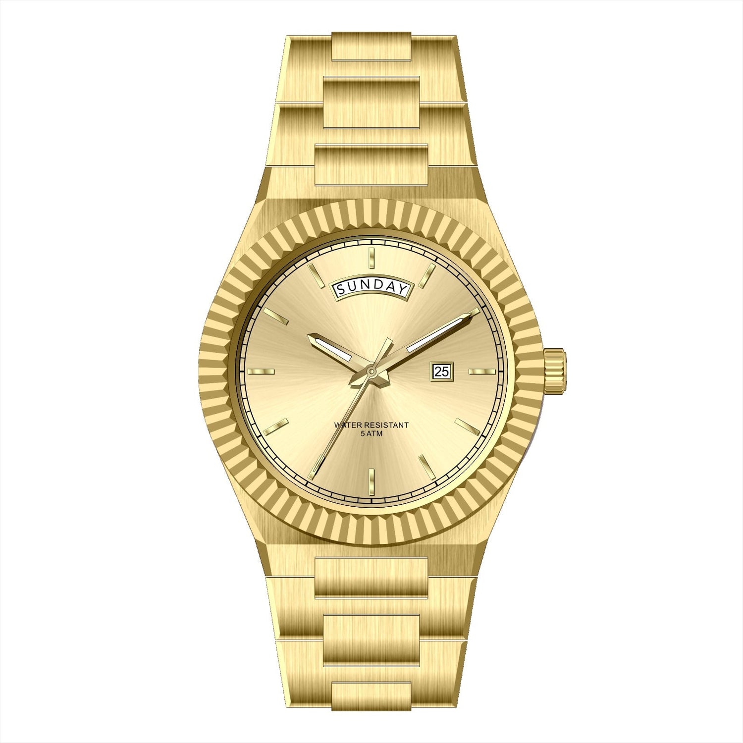 AURIXA GL – Men’s 18K Gold Plated Luxury Executive Wristwatch