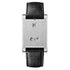 Rectangular GIORGIO MARENO DRYLAXO VX-580 dress watch with a sleek design and classic style, shown in a close-up image.