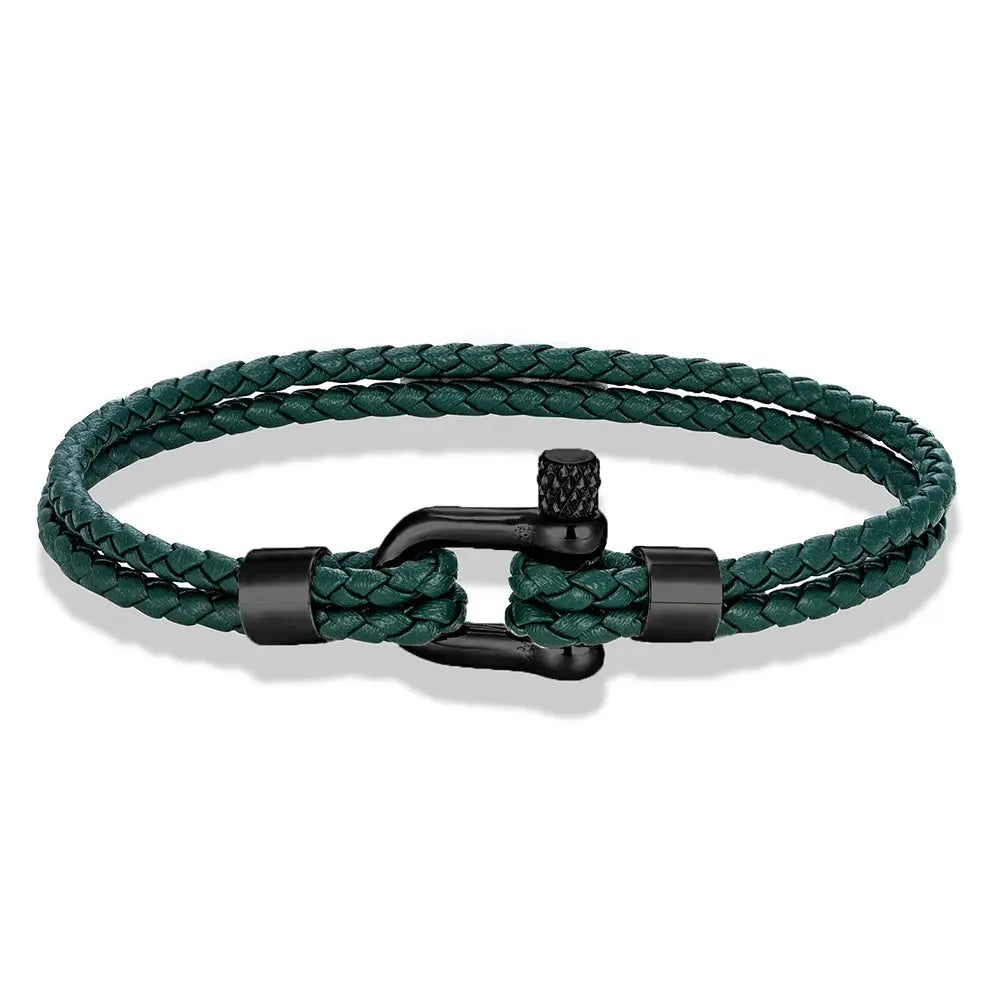 Black Stainless Steel Shackle GIORGIO MARENO