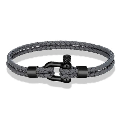 Black Stainless Steel Shackle GIORGIO MARENO