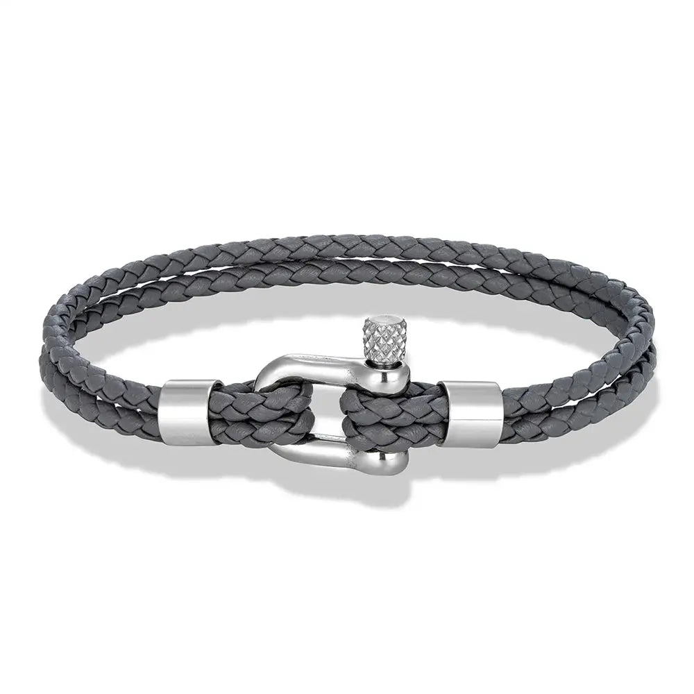 Black Stainless Steel Shackle GIORGIO MARENO