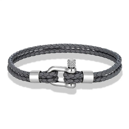 Black Stainless Steel Shackle GIORGIO MARENO