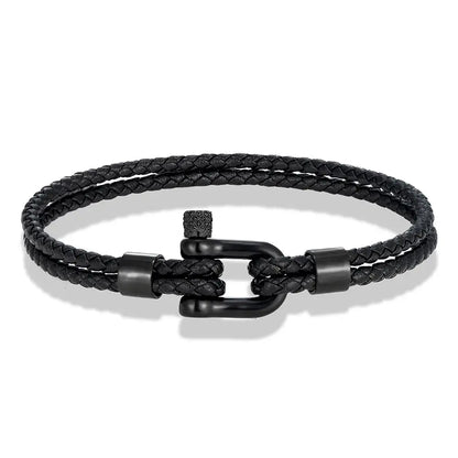 Black Stainless Steel Shackle GIORGIO MARENO