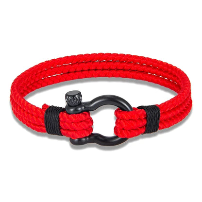 Pulsera con hebilla de herradura de acero inoxidable