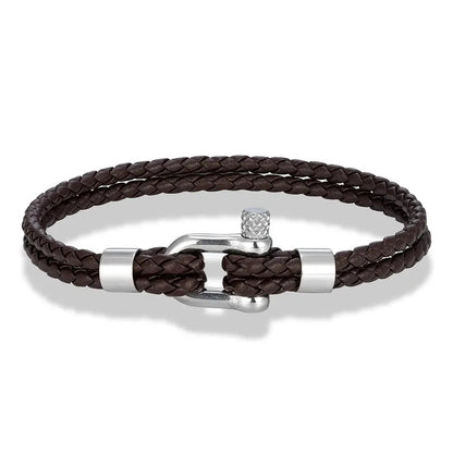 Black Stainless Steel Shackle GIORGIO MARENO