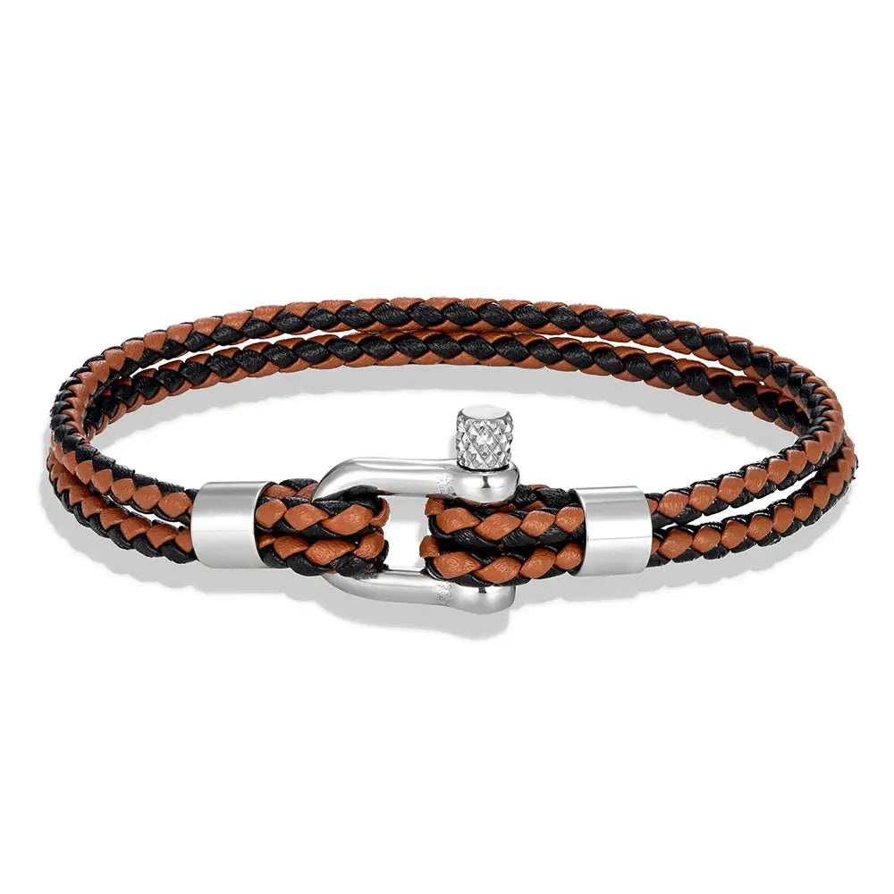 Black Stainless Steel Shackle GIORGIO MARENO