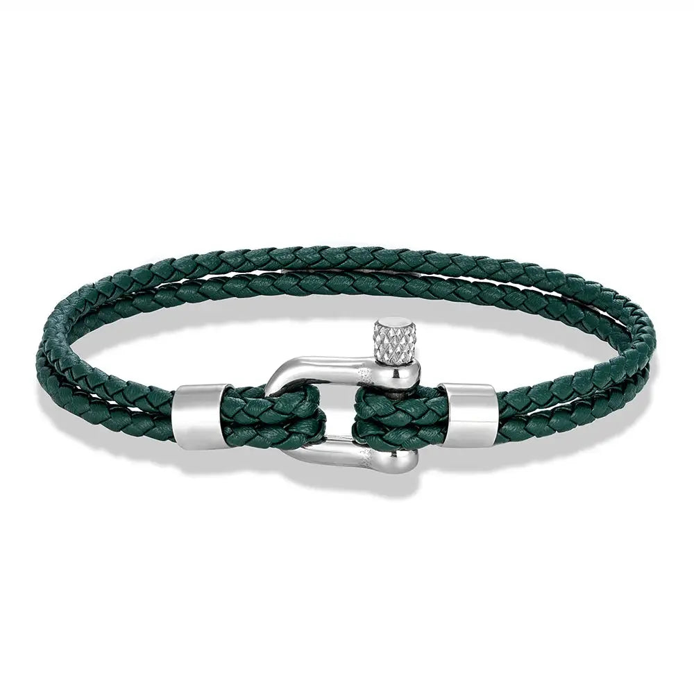 Black Stainless Steel Shackle GIORGIO MARENO