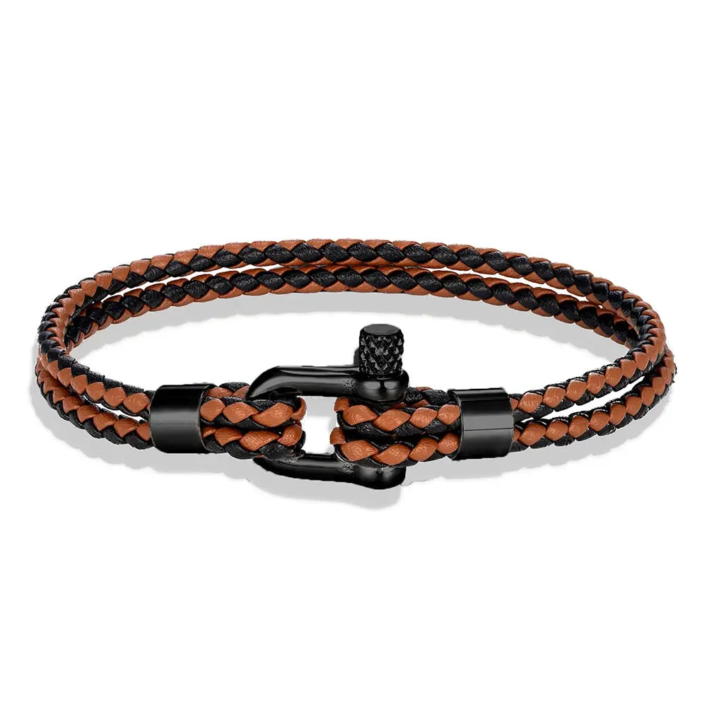 Black Stainless Steel Shackle GIORGIO MARENO