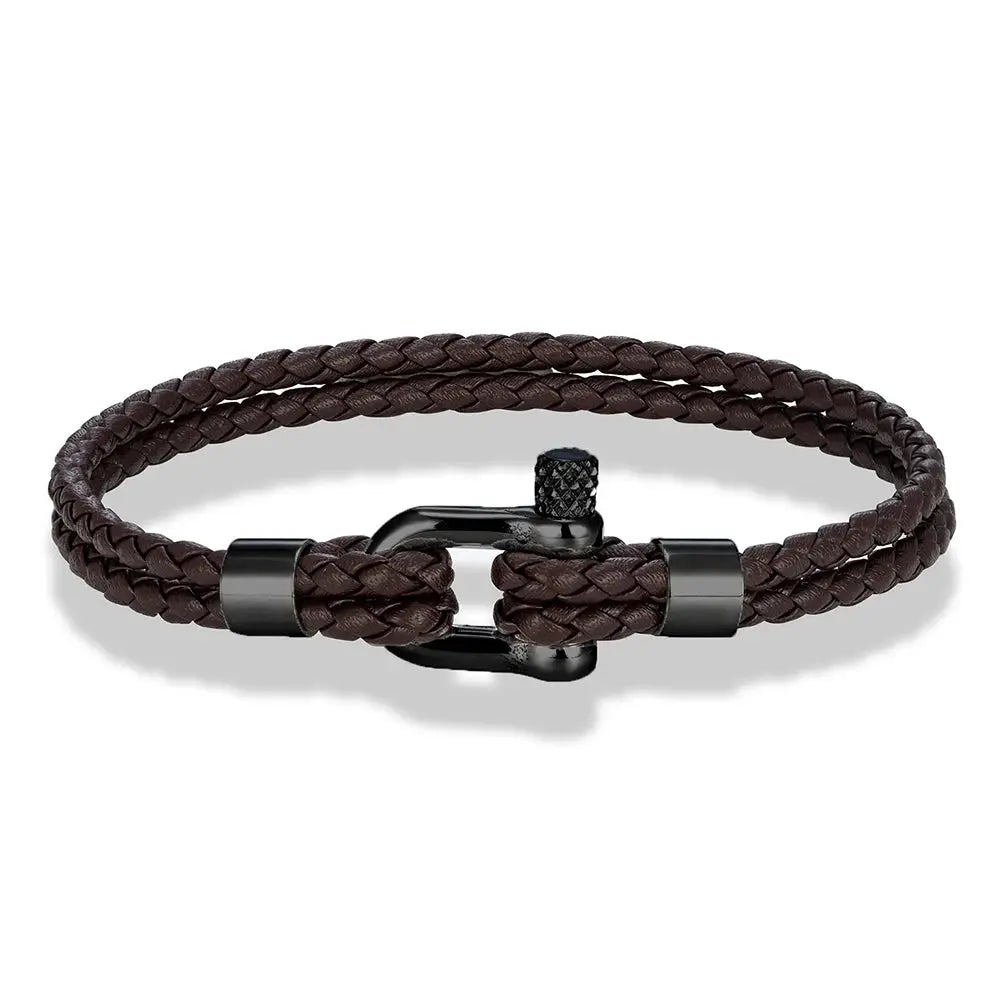 Black Stainless Steel Shackle GIORGIO MARENO