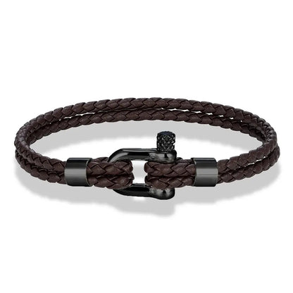 Black Stainless Steel Shackle GIORGIO MARENO