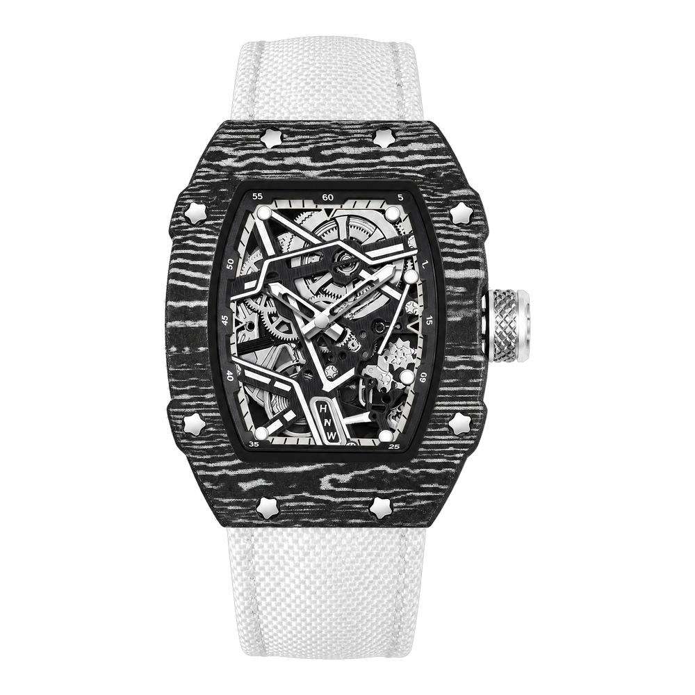 V Black White