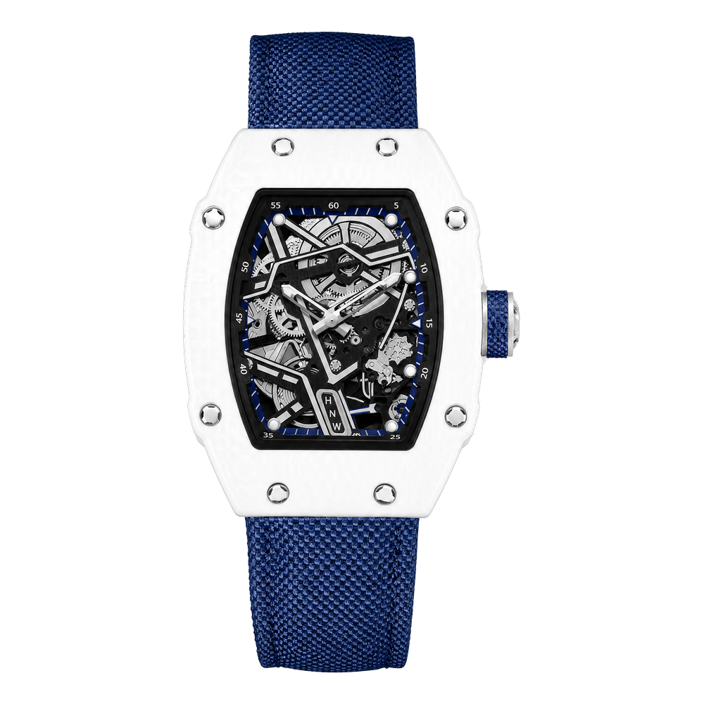 V White Blue