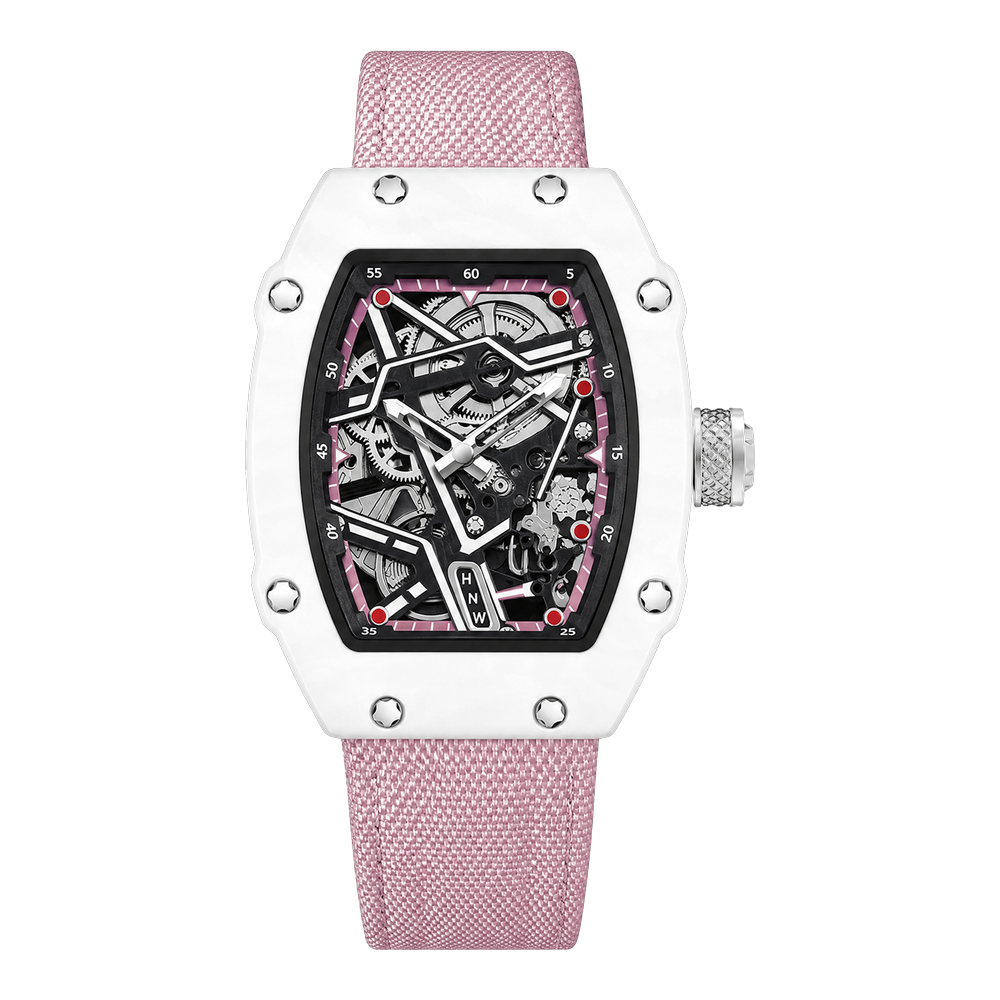 V White Pink